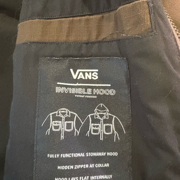 Vans Classic Brown Trucker Jacket with Logo Patch - Picture 5 of 9